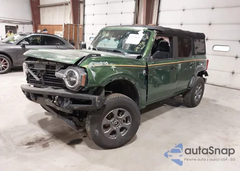 2023 Ford Bronco Big Bend z USA, uszkodzony, nr VIN 1FMDE5BH8PLB29322